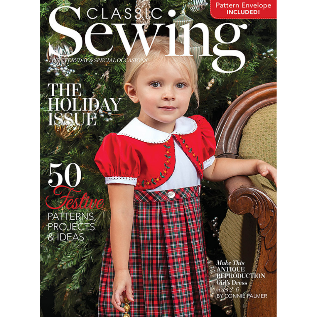 Classic Sewing Magazine Holiday 2018 Children's Corner Store